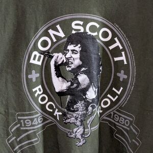 Bon Scott from AC/DC T-shirt Men's Size 3XL NWT